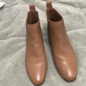 Lucky Brand tan leather boots 7.5